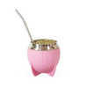 Kit de Mate Torpedo 3 Piezas | Acero Inoxidable Resistente | 250 ml - Rosa