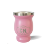 Mate de Acero Inoxidable LG | Doble Capa Térmica y Alta Resistencia - Rosa