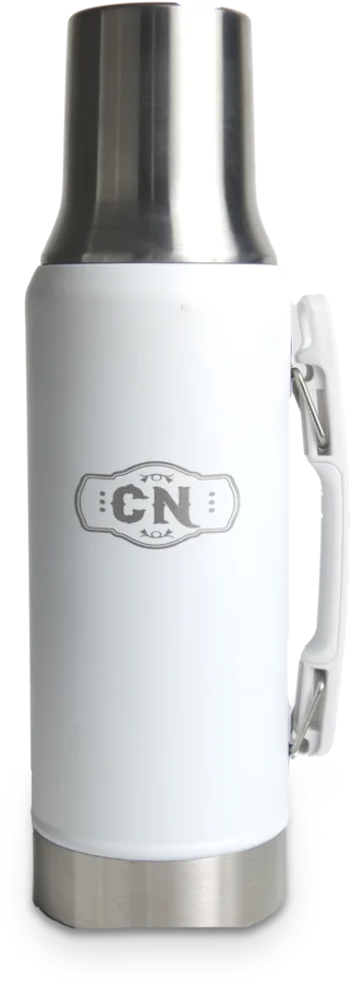Termo Mate System Blanco 1.2 L – Acero inoxidable