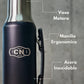 Termo Mate System Negro 1.2 L – Acero inoxidable