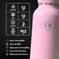 Termo Mate Todo en Uno Rosa Pastel 1.3 L – Acero Inoxidable