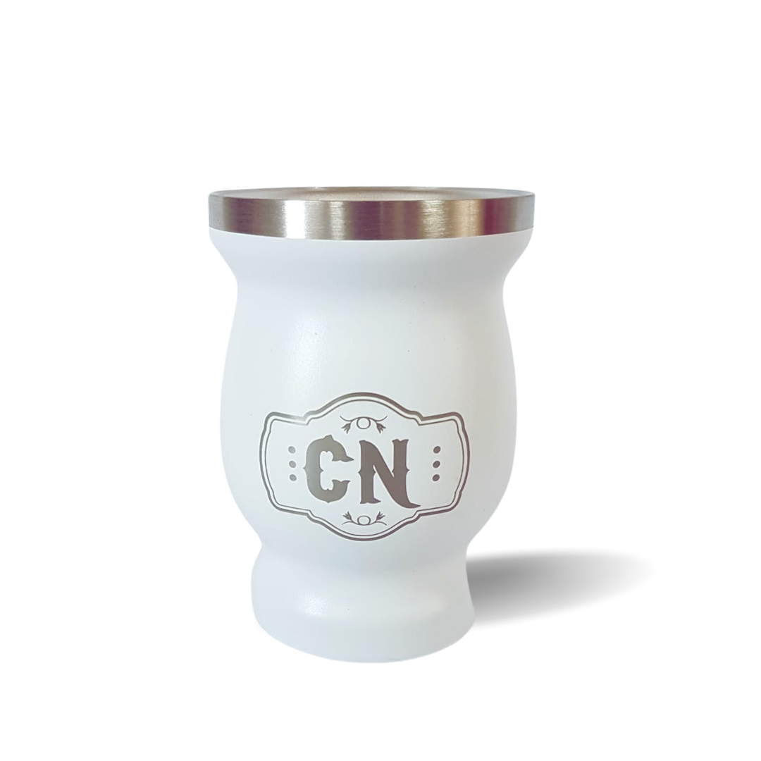 Mate acero inoxidable (LG) doble capa térmica - Cosas Nuestras