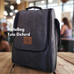 Bolso Matero Gris OSCURO Premium | Impermeable y Térmico | Tela Oxford Resistente