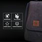 Bolso Matero Gris OSCURO Premium | Impermeable y Térmico | Tela Oxford Resistente