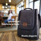 Bolso Matero Gris OSCURO Premium | Impermeable y Térmico | Tela Oxford Resistente