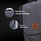 Bolso Matero Gris Claro Premium | Impermeable y Térmico | Tela Oxford Resistente