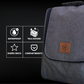 Bolso Matero Gris Claro Premium | Impermeable y Térmico | Tela Oxford Resistente