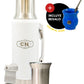 Set Matero Acero Inoxidable Blanco | Termo 1.2L + Mate Sabio + Bombilla y Cepillo