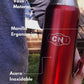 Termo Mate System Rojo 1.2 L – Acero inoxidable