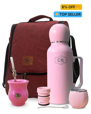 KIT MATE LISTO ⭐Todo armado en un solo lugar para que salgas con tu mate listo, sin olvidar nada.