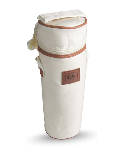 Bolso Portatermo Beige | Tela Oxford con Correa Ajustable
