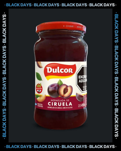 Mermelada de Ciruela en frasco Dulcor 454 gramos