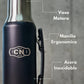 Set Matero Acero Inoxidable Negro | Termo 1.2L + Mate Sabio + Bombilla y Cepillo