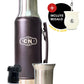 Set Matero Acero Inoxidable Negro | Termo 1.2L + Mate Sabio + Bombilla y Cepillo