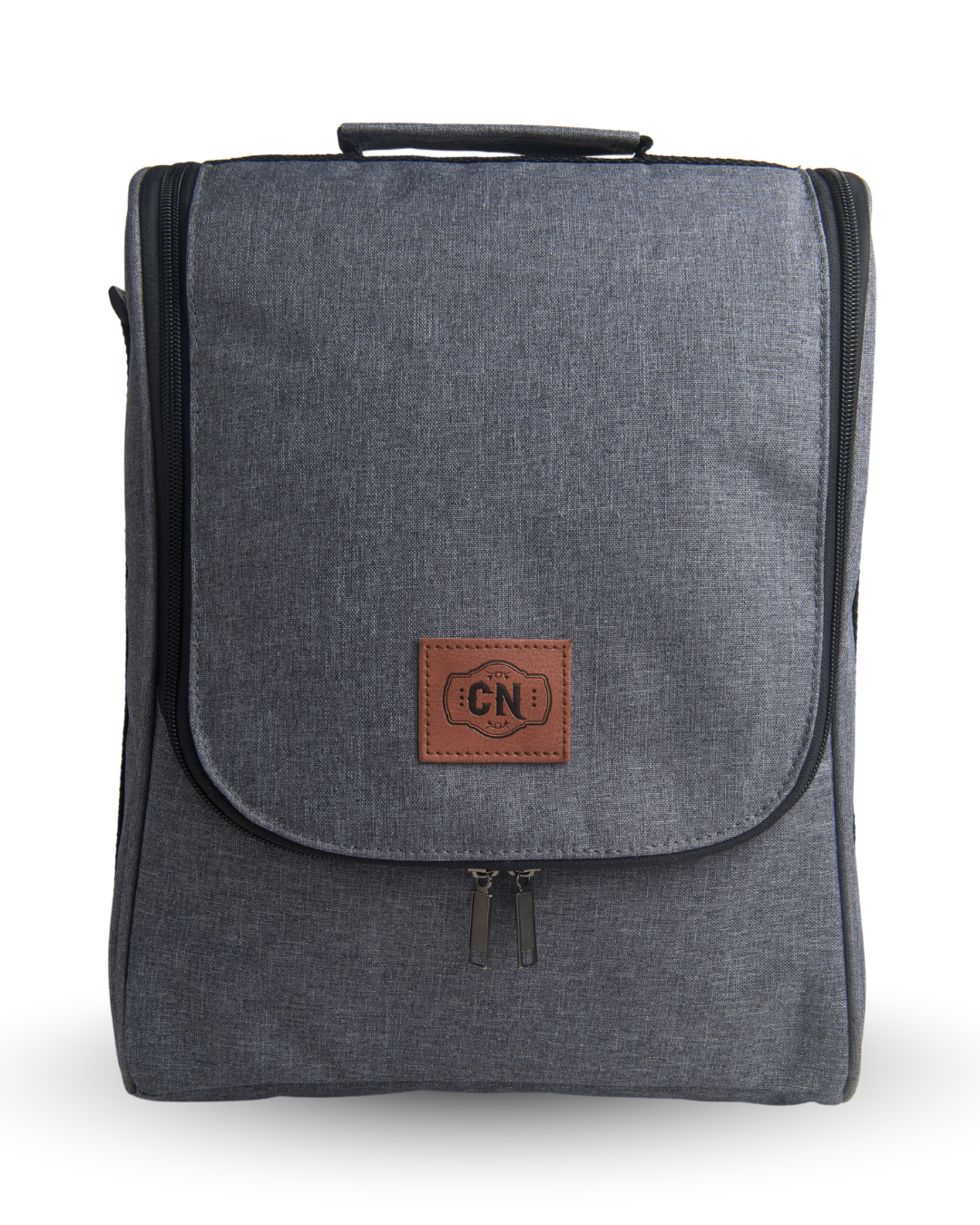 Bolso Matero Gris Claro Premium | Impermeable y Térmico | Tela Oxford Resistente