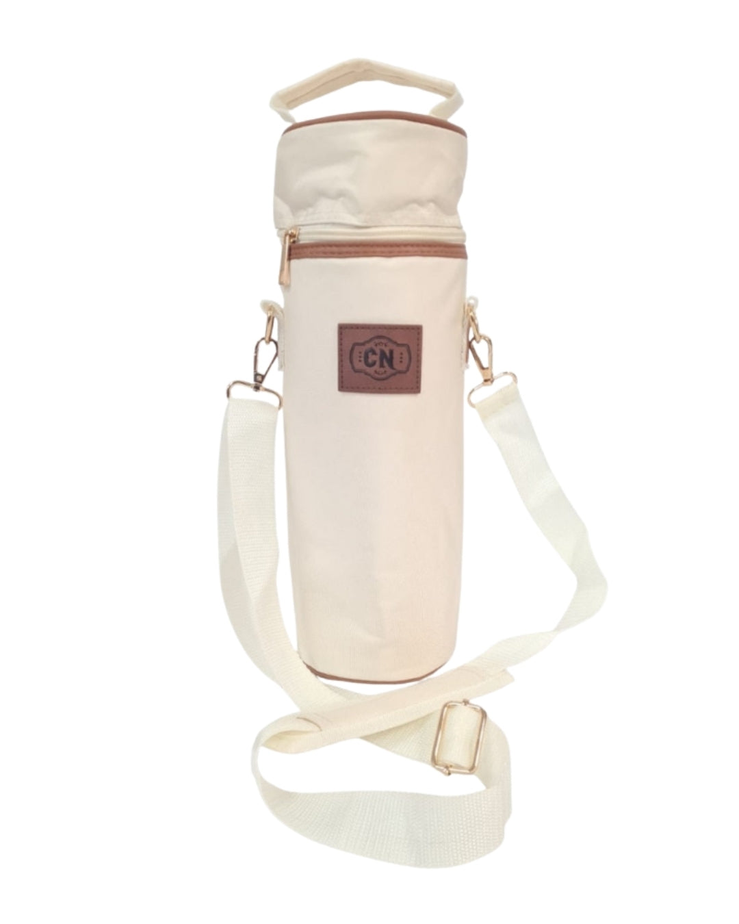 Bolso Portatermo Beige | Tela Oxford con Correa Ajustable