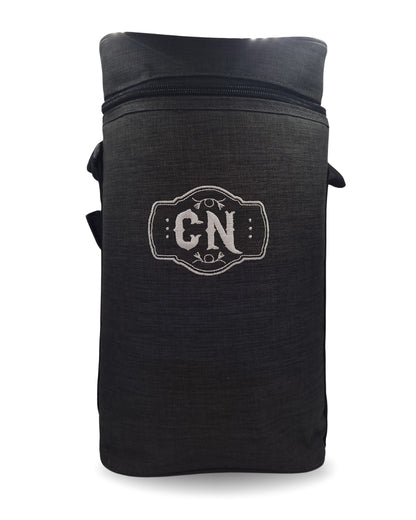 Portatermo Gris Oscuro Compartimiento – Tela Oxford Aislada