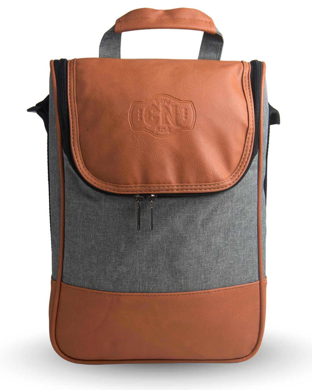 Bolso Matero Gris Premium | Impermeable y Térmico | Eco Cuero Resistente