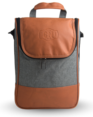 Bolso Matero Gris Premium | Impermeable y Térmico | Eco Cuero Resistente