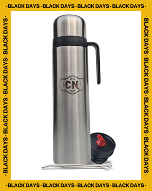 Set Termo de Acero + Mate Sabio | Tradición y Practicidad en un Solo Pack