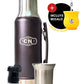 Set Matero Acero Inoxidable Negro | Termo 1.2L + Mate Sabio + Bombilla y Cepillo