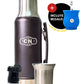 Set Matero Acero Inoxidable Negro | Termo 1.2L + Mate Sabio + Bombilla y Cepillo