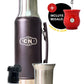 Set Matero Acero Inoxidable Negro | Termo 1.2L + Mate Sabio + Bombilla y Cepillo
