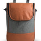 Bolso Matero Gris Premium | Impermeable y Térmico | Eco Cuero Resistente