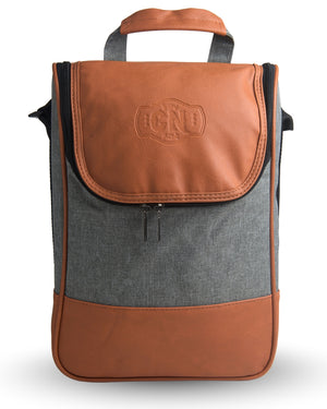 Bolso Matero Gris Premium | Impermeable y Térmico | Eco Cuero Resistente