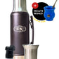 Set Matero Acero Inoxidable Negro | Termo 1.2L + Mate Sabio + Bombilla y Cepillo