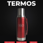 Termo Mate System rojo de 1,2 L: portada con sus beneficios principales