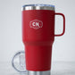 Vaso de acero inoxidable doble pared de 880 ml, foto 4 de la galería