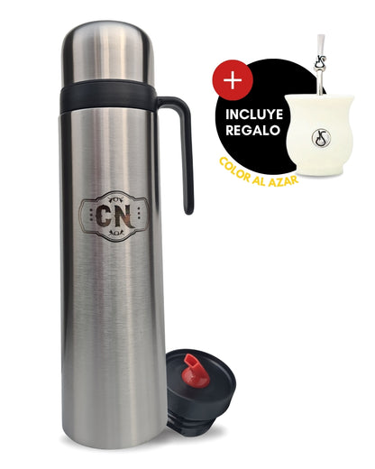 Set Termo de Acero + Mate Sabio | Tradición y Practicidad en un Solo Pack
