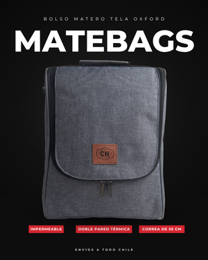 Bolso matero Oxford gris claro: portada con sus beneficios principales