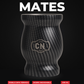 Mate Texturizado Negro