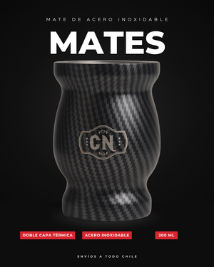 Mate Texturizado Negro