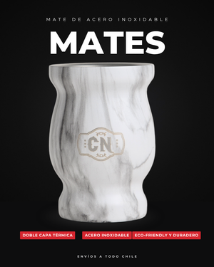 Mate Marmolado Blanco
