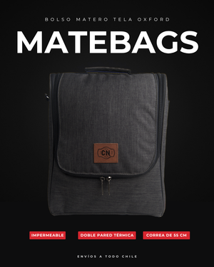 Bolso matero Oxford gris oscuro: portada con sus beneficios principales