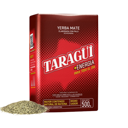 Yerba Mate Taragüi Más Energía 500g | Energizante y Natural 🌿⚡