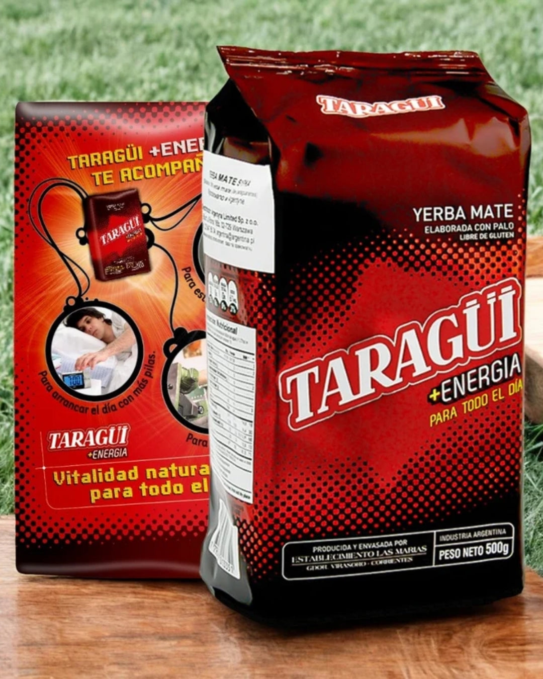 Yerba Mate Taragüi Más Energía 500g | Energizante y Natural 🌿⚡ - Cosas Nuestras