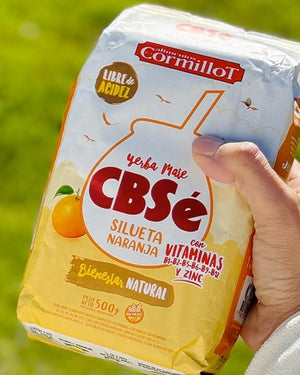 Yerba Mate Cbsé Silueta Naranja 500grs - Cosas Nuestras