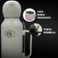 Termo Mate Todo en Uno Blanco 1.3 L – Acero Inoxidable
