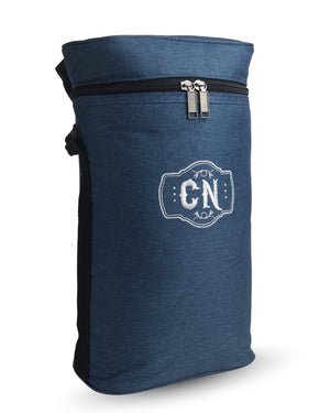 Portatermo Azul Doble Compartimiento – Tela Oxford Aislada