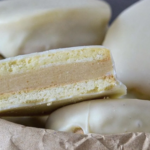 Alfajor Bon o Bon Blanco 40g | Dulce de Leche y Chocolate Blanco