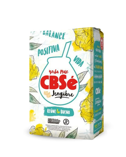 Yerba Mate Cbsé Jengibre 500grs - Cosas Nuestras