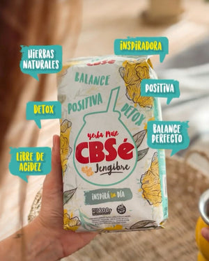 Yerba Mate Cbsé Jengibre 500grs - Cosas Nuestras