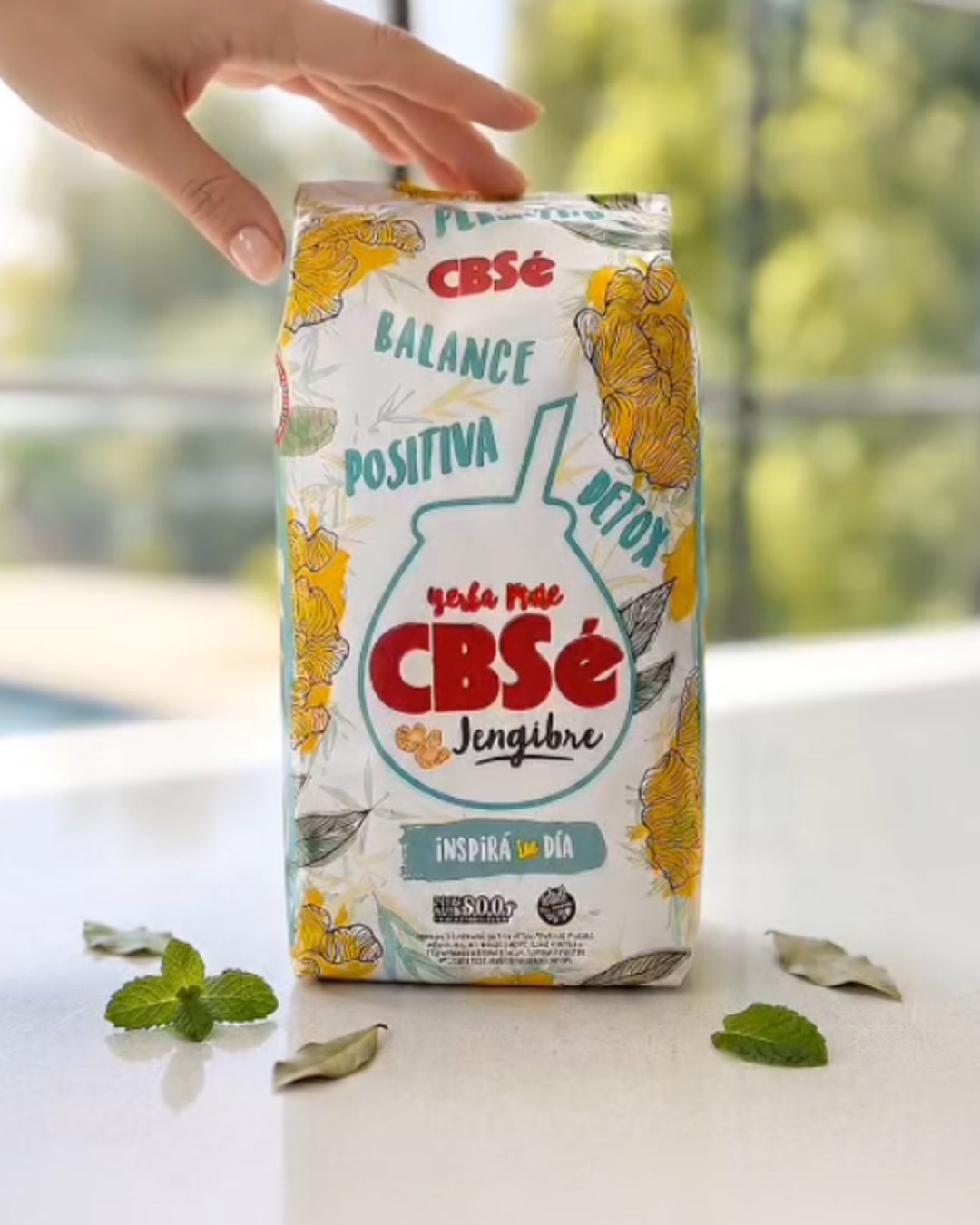 Yerba Mate Cbsé Jengibre 500grs - Cosas Nuestras