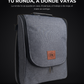 Bolso Matero Gris Claro Premium | Impermeable y Térmico | Tela Oxford Resistente