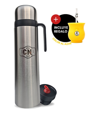 Set Termo de Acero + Mate Sabio | Tradición y Practicidad en un Solo Pack