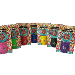 Caja Mayorista x12 Mate Sabio | Kit de Mates con Bombilla | Ideal para Regalos o Emprendimientos